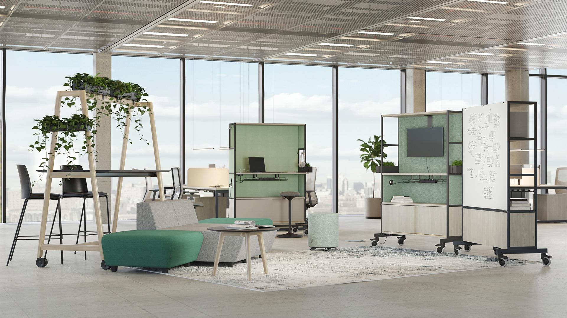 Collaborative Furniture Chairs tables and Desks