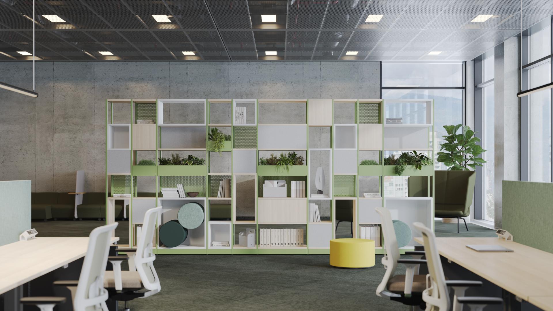 Fun and inviting office for collaboration