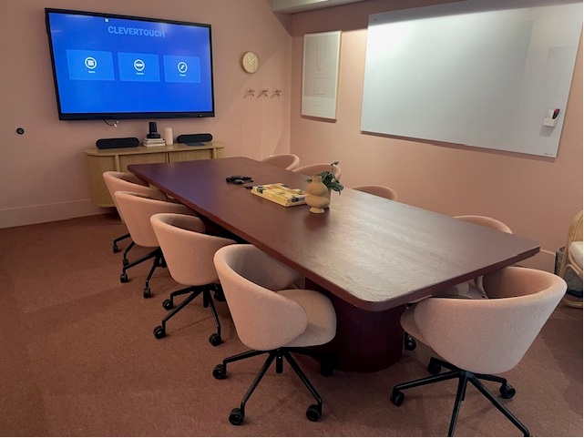 Conference Table with Mobile Chairs Office Furniture in Gilbert AZ