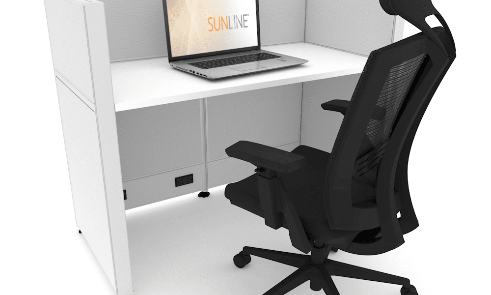 Call Center Cubicle